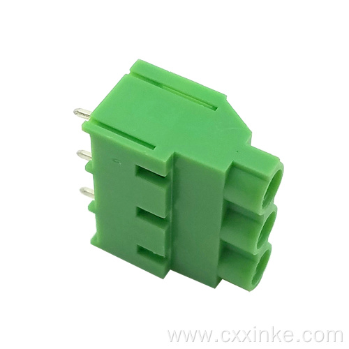 9.5MM pitch screw type PCB terminal block can be spliced